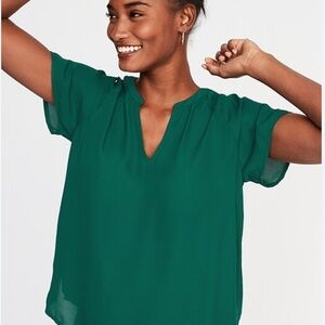 Women's Green Blouse